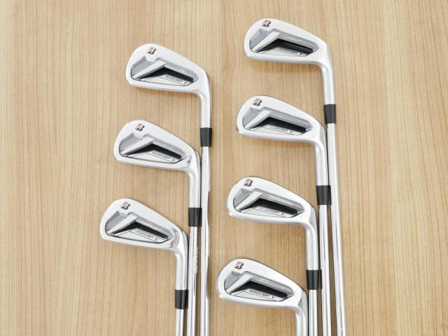 Iron set : Bridgestone : ชุดเหล็ก Bridgestone Tour B 202CBP Forged (ปี 2021) มีเหล็ก 4-Pw (7 ชิ้น) ก้านเหล็ก NS Pro Modus 105 Flex S
