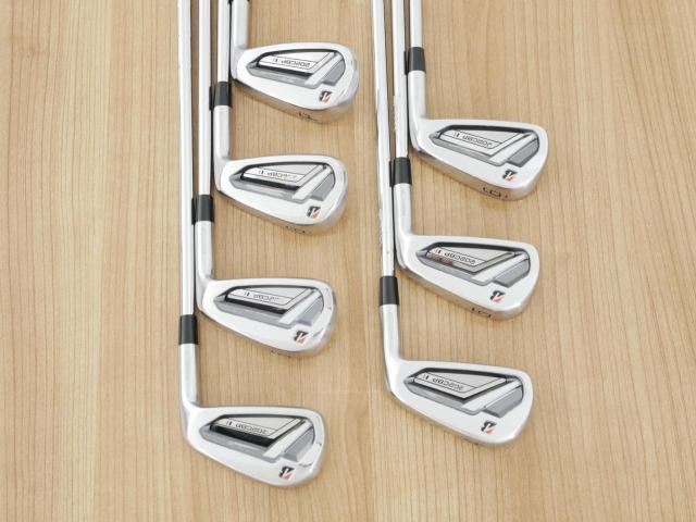 Iron set : Bridgestone : ชุดเหล็ก Bridgestone Tour B 202CBP Forged (ปี 2021) มีเหล็ก 4-Pw (7 ชิ้น) ก้านเหล็ก NS Pro Modus 105 Flex S