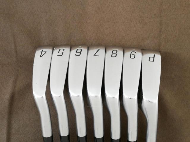 Iron set : Bridgestone : ชุดเหล็ก Bridgestone Tour B 202CBP Forged (ปี 2021) มีเหล็ก 4-Pw (7 ชิ้น) ก้านเหล็ก NS Pro Modus 105 Flex S