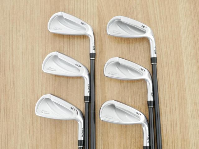 Iron set : PRGR : ชุดเหล็ก PRGR ID (ใบใหญ่ ตีง่าย) มีเหล็ก 5-Pw (6 ชิ้น) ก้านกราไฟต์ M-40 Flex SR