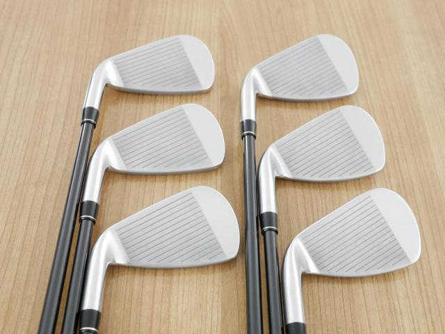 Iron set : PRGR : ชุดเหล็ก PRGR ID (ใบใหญ่ ตีง่าย) มีเหล็ก 5-Pw (6 ชิ้น) ก้านกราไฟต์ M-40 Flex SR