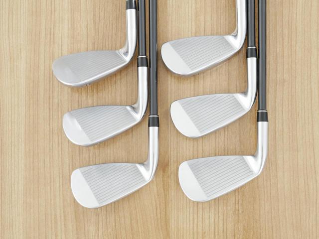 Iron set : PRGR : ชุดเหล็ก PRGR ID (ใบใหญ่ ตีง่าย) มีเหล็ก 5-Pw (6 ชิ้น) ก้านกราไฟต์ M-40 Flex SR