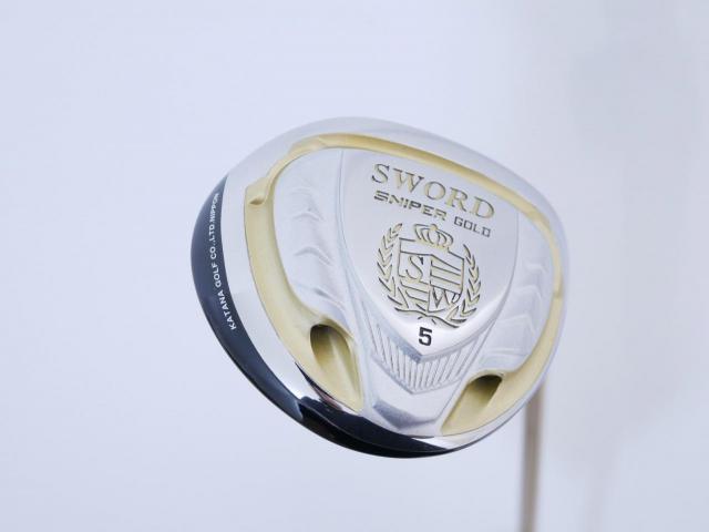 Fairway Wood : Katana : หัวไม้ 5 Katana Sword Sniper Gold (ปี 2016) Loft 20 ก้านกราไฟต์ Fujikura Speeder 556 Flex R