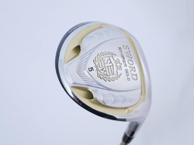 Fairway Wood : Katana : หัวไม้ 5 Katana Sword Sniper Gold (ปี 2016) Loft 20 ก้านกราไฟต์ Fujikura Speeder 556 Flex R