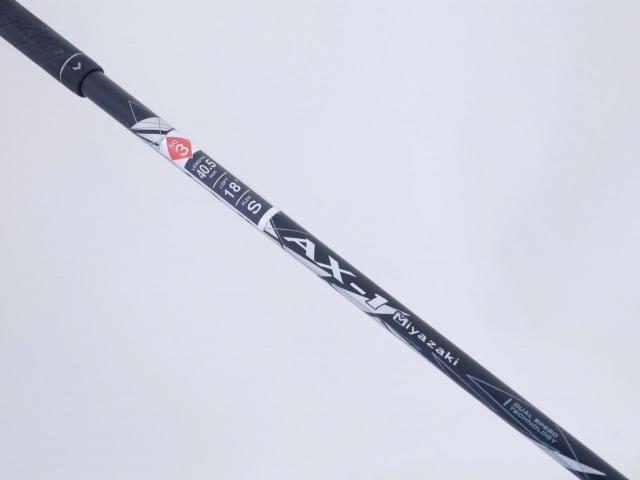 Fairway Wood : xxio : ไม้กระเทย XXIO X EKS (ปี 2021) Loft 18 ก้าน Miyazaki AX-1 Flex S