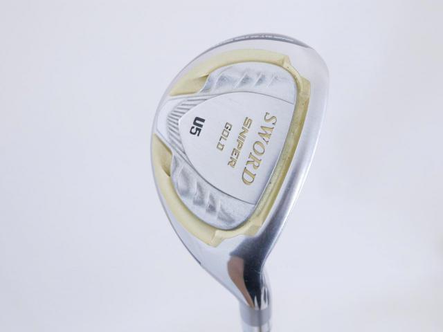 Fairway Wood : Katana : ไม้กระเทย Katana Sword Sniper Gold (ปี 2016) Loft 23 ก้านกราไฟต์ Fujikura Speeder 556 FLex R