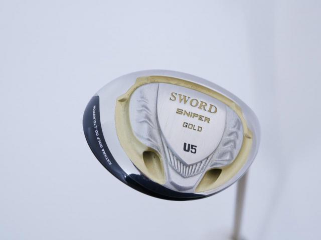 Fairway Wood : Katana : ไม้กระเทย Katana Sword Sniper Gold (ปี 2016) Loft 23 ก้านกราไฟต์ Fujikura Speeder 556 FLex R