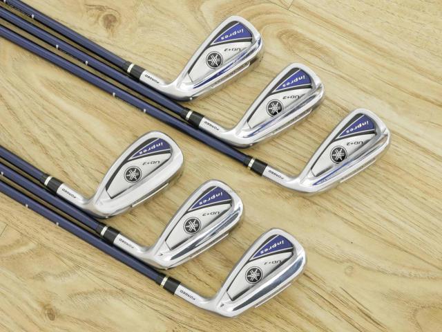 Iron set : Yamaha : ชุดเหล็ก Yamaha Inpres UD+2 (ออกปี 2019 ตีไกลที่สุด ไกลกว่าเหล็กทั่วไป 2 เบอร์ หน้าเด้ง COR 0.822) มีเหล็ก 6-Pw,Aw (6 ชิ้น) ก้านกราไฟต์ Flex SR