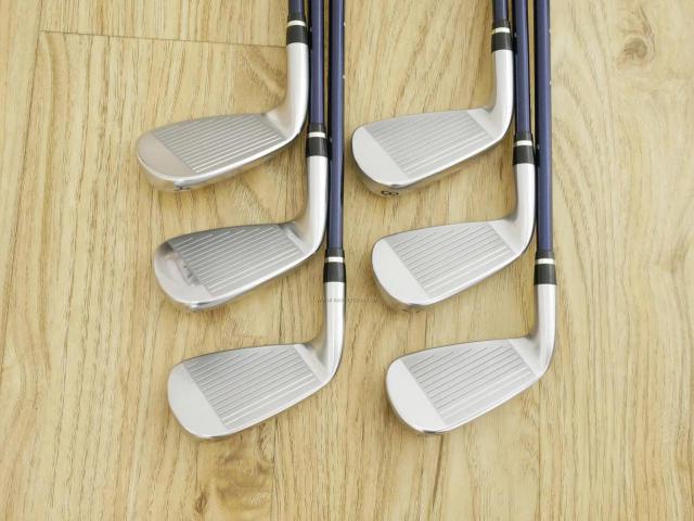 Iron set : Yamaha : ชุดเหล็ก Yamaha Inpres UD+2 (ออกปี 2019 ตีไกลที่สุด ไกลกว่าเหล็กทั่วไป 2 เบอร์ หน้าเด้ง COR 0.822) มีเหล็ก 6-Pw,Aw (6 ชิ้น) ก้านกราไฟต์ Flex SR
