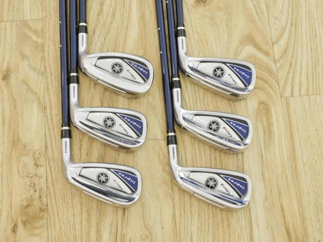 Iron set : Yamaha : ชุดเหล็ก Yamaha Inpres UD+2 (ออกปี 2019 ตีไกลที่สุด ไกลกว่าเหล็กทั่วไป 2 เบอร์ หน้าเด้ง COR 0.822) มีเหล็ก 6-Pw,Aw (6 ชิ้น) ก้านกราไฟต์ Flex SR
