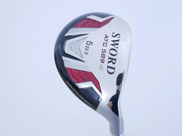 Fairway Wood : Katana : ไม้กระเทย Katana Sword ATC-589a (ปี 2015) Loft 22 ก้าน Speeder 589 Flex R