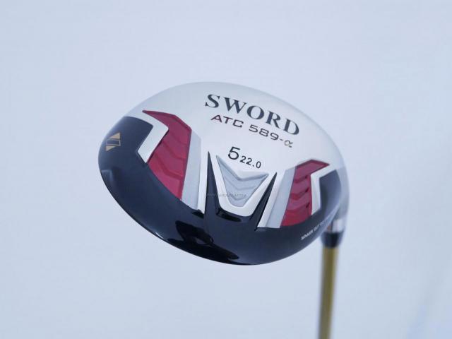 Fairway Wood : Katana : ไม้กระเทย Katana Sword ATC-589a (ปี 2015) Loft 22 ก้าน Speeder 589 Flex R