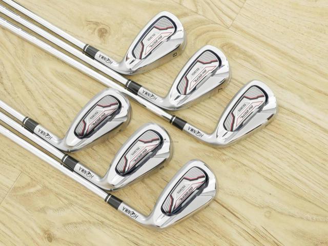 Iron set : Honma : ชุดเหล็ก Honma Bezeal 535 (ปี 2019 รุ่นนี้ใบใหญ่ที่สุดของ Honma) มีเหล็ก 6-10,Aw (6 ชิ้น) ก้านเหล็ก NS Pro 950 Flex S
