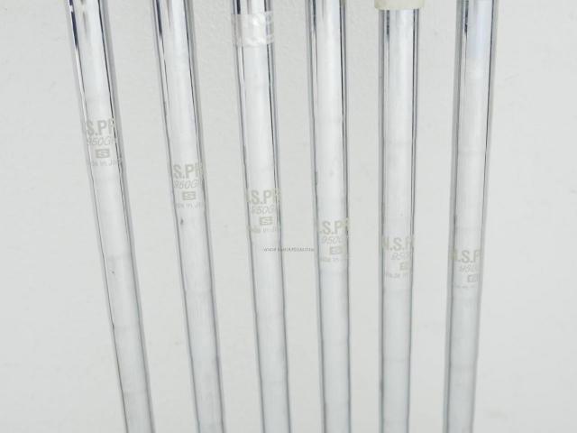 Iron set : Titleist : ชุดเหล็ก Titleist VG3 Type D Forged (รุ่นปี 2019 Japan Spec. ตีง่ายและไกลที่สุดของ Titleist) มีเหล็ก 5-Pw (6 ชิ้น) ก้านเหล็ก NS Pro 950 Flex S