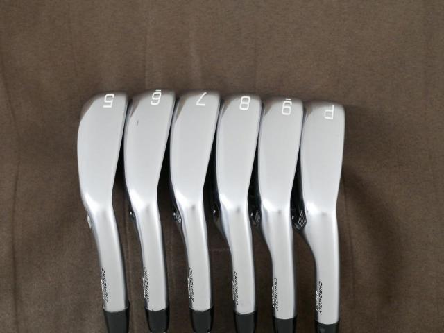 Iron set : Mizuno : ชุดเหล็ก Mizuno JPX 919 Hot Metal (ออกปี 2019 ตัวท๊อป ใบใหญ่ ไกล หน้าเด้ง) มีเหล็ก 5-Pw (6 ชิ้น) ก้านเหล็ก NS Pro 880 AMC Flex S