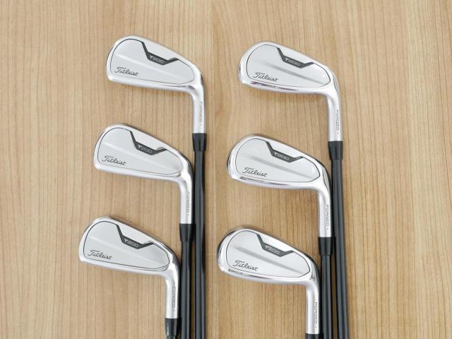Iron set : Titleist : ชุดเหล็ก Titleist T200 Forged (รุ่นปี 2022 Japan Spec) มีเหล็ก 5-Pw (6 ชิ้น) ก้านกราไฟต์ Fujikura MCI 70 Flex S