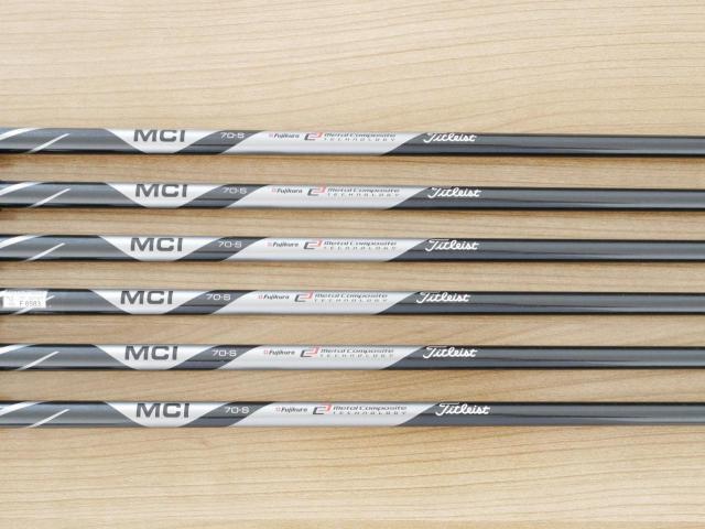 Iron set : Titleist : ชุดเหล็ก Titleist T200 Forged (รุ่นปี 2022 Japan Spec) มีเหล็ก 5-Pw (6 ชิ้น) ก้านกราไฟต์ Fujikura MCI 70 Flex S