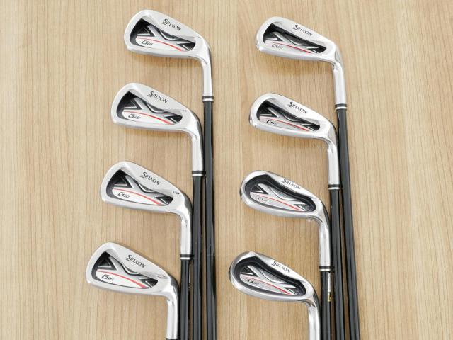 Iron set : Other Brand : ชุดเหล็ก Srixon GIE (ใบใหญ่ ตีง่าย) มีเหล็ก 5-Pw,Aw,Sw (8 ชิ้น) ก้านกราไฟต์ Miyazaki 61 Flex S