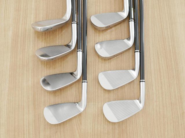 Iron set : Other Brand : ชุดเหล็ก Srixon GIE (ใบใหญ่ ตีง่าย) มีเหล็ก 5-Pw,Aw,Sw (8 ชิ้น) ก้านกราไฟต์ Miyazaki 61 Flex S