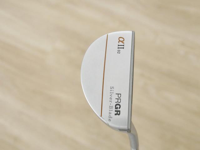 Putter : All : พัตเตอร์ PRGR Silver-Blade a II 02 (Mallet) ยาว 34 นิ้ว