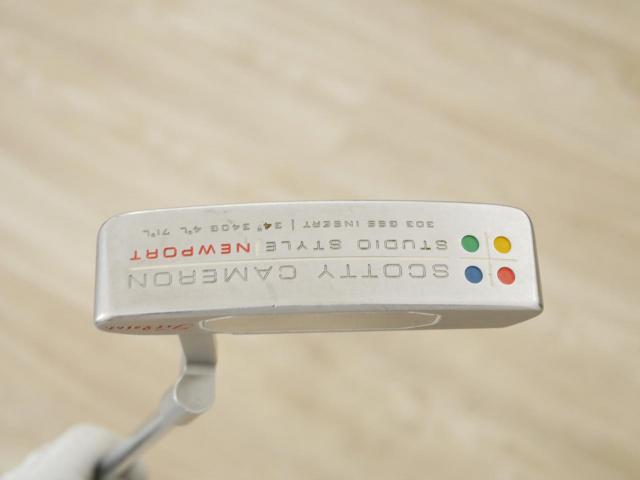 Putter : All : พัตเตอร์ Scotty Cameron Studio Style Newport ยาว 34 นิ้ว