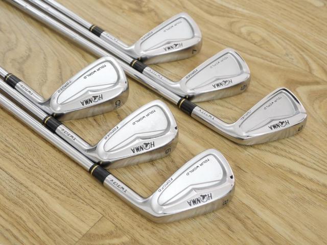 Iron set : Honma : ชุดเหล็ก Honma Tour World TW717V (Forged ปี 2015) มีเหล็ก 5-10 (6 ชิ้น) ก้านเหล็ก KBS Tour Flex S