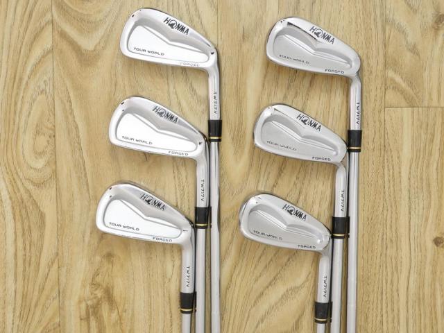 Iron set : Honma : ชุดเหล็ก Honma Tour World TW717V (Forged ปี 2015) มีเหล็ก 5-10 (6 ชิ้น) ก้านเหล็ก KBS Tour Flex S