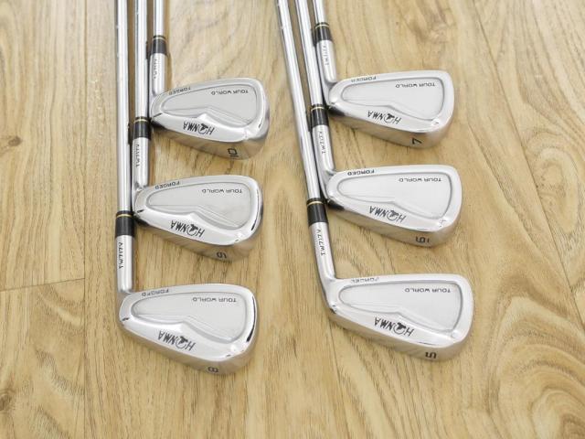 Iron set : Honma : ชุดเหล็ก Honma Tour World TW717V (Forged ปี 2015) มีเหล็ก 5-10 (6 ชิ้น) ก้านเหล็ก KBS Tour Flex S