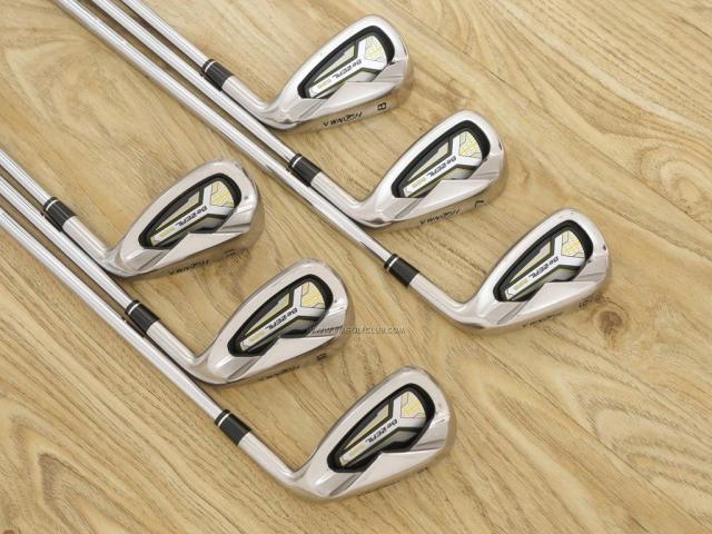 Iron set : Honma : ชุดเหล็ก Honma Bezeal 525 (ออกปี 2016 รุ่นนี้ใบใหญ่ที่สุดของ Honma) มีเหล็ก 6-11 (6 ชิ้น เทียบเท่า 5-Pw) ก้านเหล็ก NS Pro 950 Flex R