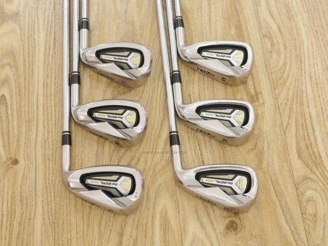 Iron set : Honma : ชุดเหล็ก Honma Bezeal 525 (ออกปี 2016 รุ่นนี้ใบใหญ่ที่สุดของ Honma) มีเหล็ก 6-11 (6 ชิ้น เทียบเท่า 5-Pw) ก้านเหล็ก NS Pro 950 Flex R