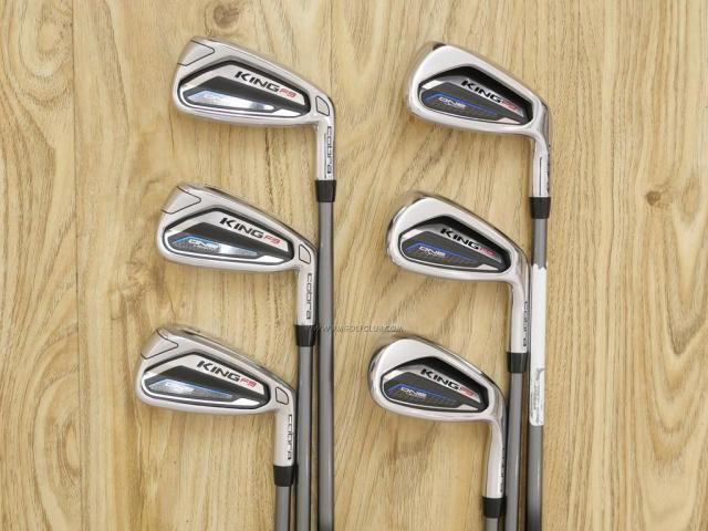 Iron set : Other Brand : ชุดเหล็ก Cobra King F9 One Length (ตวามยาวเท่ากันหมด) มีเหล็ก 5-Pw (6 ชิ้น) ก้านกราไฟต์ Fujikura Speeder Evolution Flex R