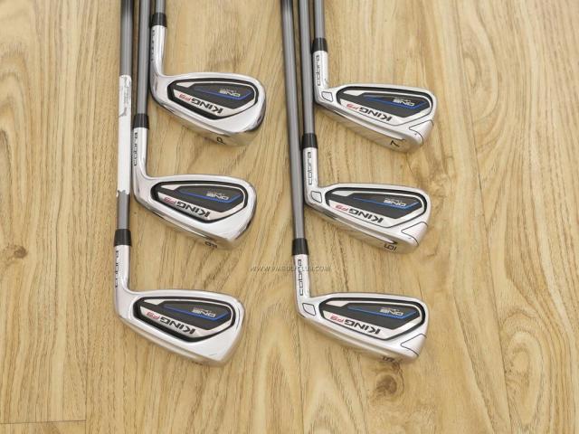 Iron set : Other Brand : ชุดเหล็ก Cobra King F9 One Length (ตวามยาวเท่ากันหมด) มีเหล็ก 5-Pw (6 ชิ้น) ก้านกราไฟต์ Fujikura Speeder Evolution Flex R