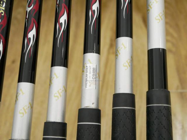 Iron set : Katana : **มีตำหนิ** ชุดเหล็ก Katana Snipe Iron SF-1 (หน้าเด้ง) มีเหล็ก 5-Pw (6 ชิ้น) ก้านกราไฟต์ Flex R