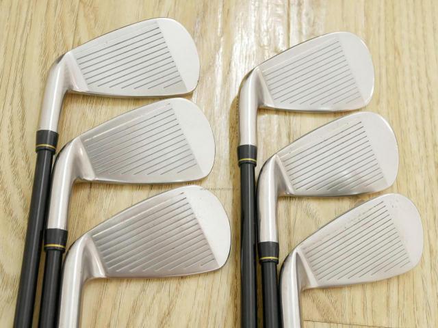 Iron set : Katana : **มีตำหนิ** ชุดเหล็ก Katana Snipe Iron SF-1 (หน้าเด้ง) มีเหล็ก 5-Pw (6 ชิ้น) ก้านกราไฟต์ Flex R