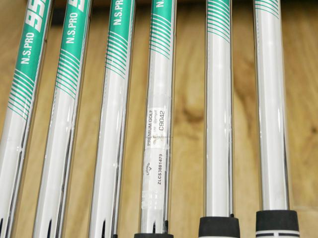 Iron set : Callaway : ชุดเหล็ก Callaway X Forged CB (รุ่นล่าสุด ปี 2022) มีเหล็ก 5-Pw (6 ชิ้น) ก้านเหล็ก NS Pro 950 NEO Flex S