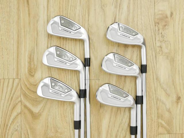 Iron set : Callaway : ชุดเหล็ก Callaway X Forged CB (รุ่นล่าสุด ปี 2022) มีเหล็ก 5-Pw (6 ชิ้น) ก้านเหล็ก NS Pro 950 NEO Flex S