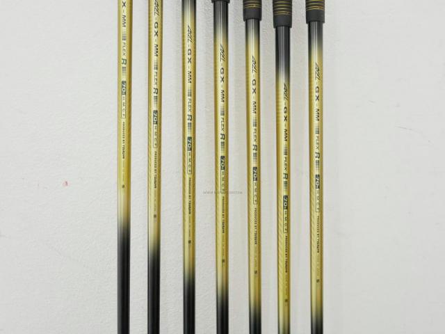Iron set : Tsuruya : ชุดเหล็ก Tsuruya AXEL GX MM (หน้าเด้ง เบา อ่อน เหมาะกับซีเนียร์) มีเหล็ก 5-Pw,Aw (7 ชิ้น) ก้านกราไฟต์ Flex R
