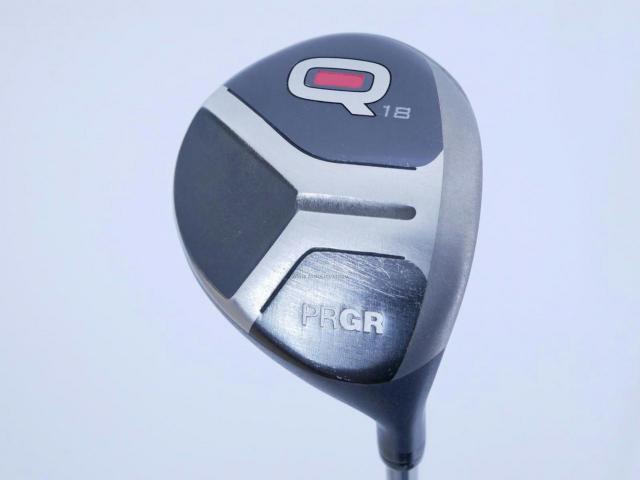Fairway Wood : PRGR : ไม้กระเทย PRGR Q (รุ่นปี 2019 สำหรับเล่นได้ทุกไลน์) Loft 18 Flex R 