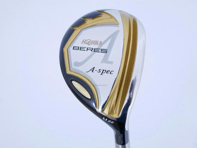 Fairway Wood : Honma : **ก้าน 3 ดาว** ไม้กระเทย Honma Beres A-Spec II (ออกปี 2021) Loft 22 ก้าน ARMRQ A-Spec (47) Flex R (3 ดาว)