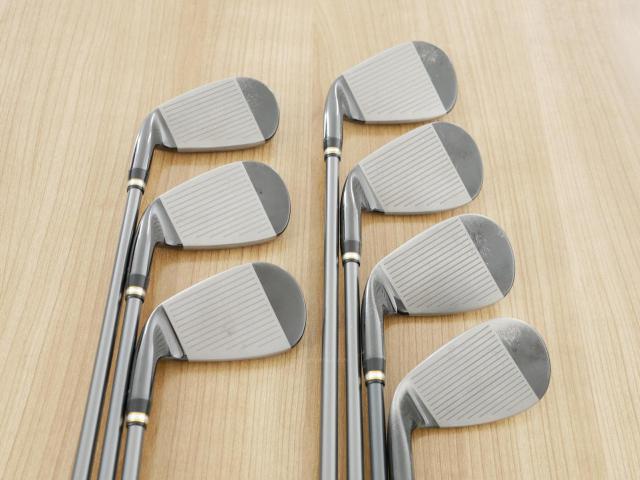 Iron set : Tsuruya : ชุดเหล็ก Tsuruya AXEL Gold Premium V (ออกปี 2023 ของใหม่ 7 หมื่นกว่าบาท หน้าเด้งสุดๆ ไกลสุดๆๆ) มีเหล็ก 7-Pw,Aw,As,Sw (7 ชิ้น ครบเซ็ต) ก้านกราไฟต์ Flex R