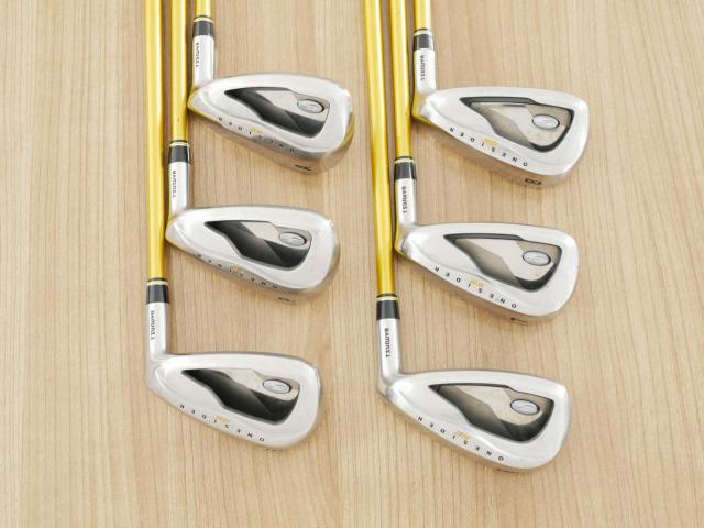 Iron set : Tsuruya : ชุดเหล็ก Tsuruya Onesider SE (ใบใหญ่ หน้าเด้ง) มีเหล็ก 6-Pw,Aw (6 ชิ้น) ก้านกราไฟต์ Flex R