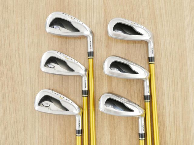 Iron set : Tsuruya : ชุดเหล็ก Tsuruya Onesider SE (ใบใหญ่ หน้าเด้ง) มีเหล็ก 6-Pw,Aw (6 ชิ้น) ก้านกราไฟต์ Flex R