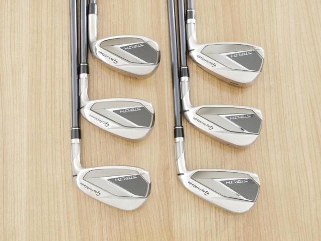Iron set : Taylormade : ชุดเหล็ก Taylormade Stealth (ออกปี 2022 Japan Spec.) มีเหล็ก 6-Pw,Sw (6 ชิ้น) ก้านกราไฟต์ Mitsubishi Tensei TM60 Flex R