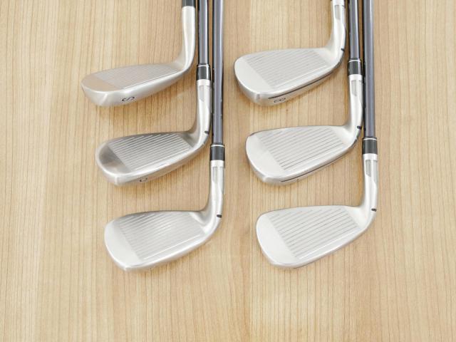 Iron set : Taylormade : ชุดเหล็ก Taylormade Stealth (ออกปี 2022 Japan Spec.) มีเหล็ก 6-Pw,Sw (6 ชิ้น) ก้านกราไฟต์ Mitsubishi Tensei TM60 Flex R
