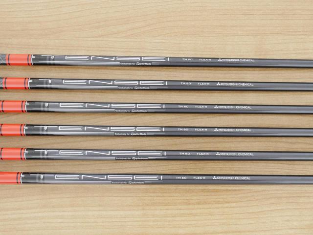 Iron set : Taylormade : ชุดเหล็ก Taylormade Stealth (ออกปี 2022 Japan Spec.) มีเหล็ก 6-Pw,Sw (6 ชิ้น) ก้านกราไฟต์ Mitsubishi Tensei TM60 Flex R