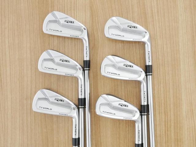 Iron set : Honma : ชุดเหล็ก Honma Tour World TW747V Forged (รุ่นปี 2019) มีเหล็ก 5-10 (6 ชิ้น) ก้านเหล็ก AMT Tour White S200