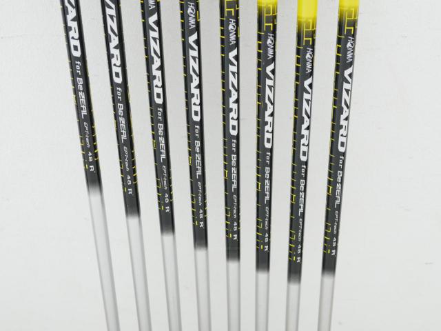 Iron set : Honma : ชุดเหล็ก Honma Bezeal 525 (ออกปี 2016 รุ่นนี้ใบใหญ่ที่สุดของ Honma) มีเหล็ก 5-11,Aw (8 ชิ้น) ก้านกราไฟต์ Honma Vizard 48 Flex R