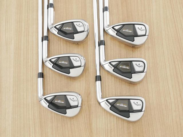 Iron set : Callaway : ชุดเหล็ก Callaway Rogue ST Max (ออกปี 2022 ตีง่าย ไกลมาก) มีเหล็ก 6-Pw,Aw (6 ชิ้น) ก้านเหล็ก NS Pro Zelos 7 Flex S