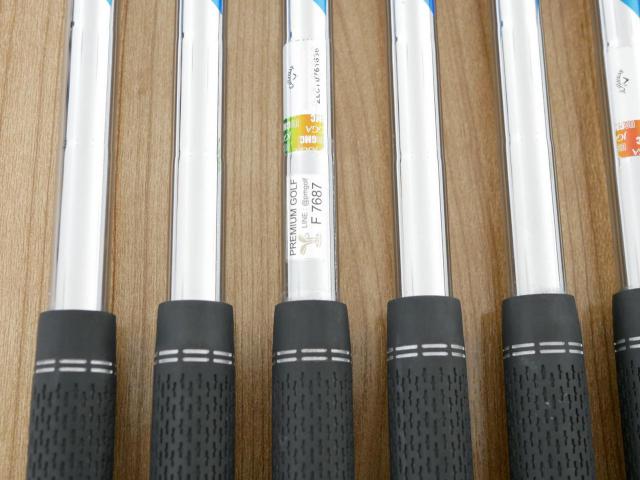 Iron set : Callaway : ชุดเหล็ก Callaway Rogue ST Max (ออกปี 2022 ตีง่าย ไกลมาก) มีเหล็ก 6-Pw,Aw (6 ชิ้น) ก้านเหล็ก NS Pro Zelos 7 Flex S