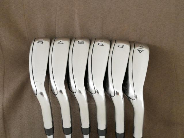 Iron set : Callaway : ชุดเหล็ก Callaway Rogue ST Max (ออกปี 2022 ตีง่าย ไกลมาก) มีเหล็ก 6-Pw,Aw (6 ชิ้น) ก้านเหล็ก NS Pro Zelos 7 Flex S